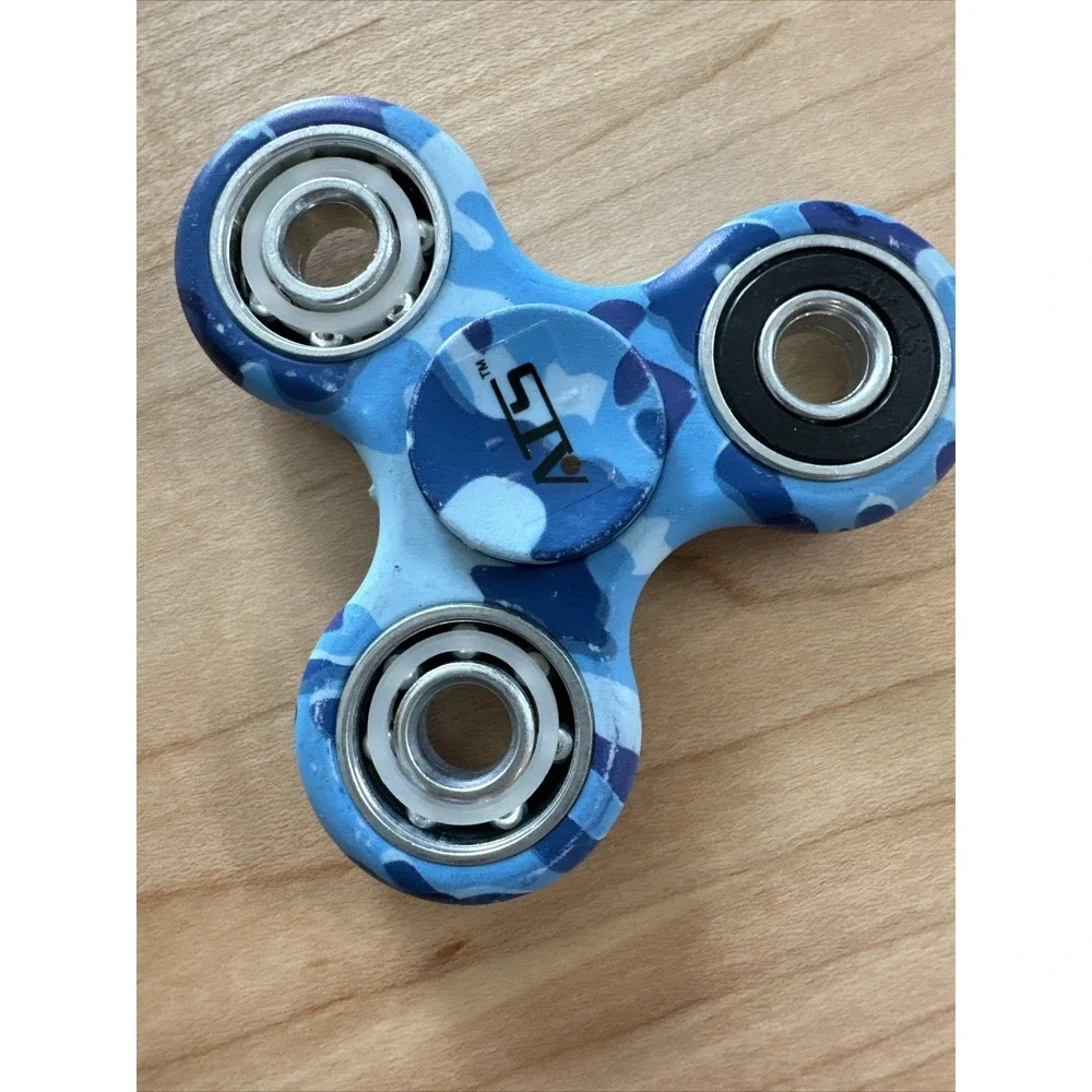 Fidget Spinners - Lot Of 6 Pre Owned Metal Transformer And Copper Color Penny